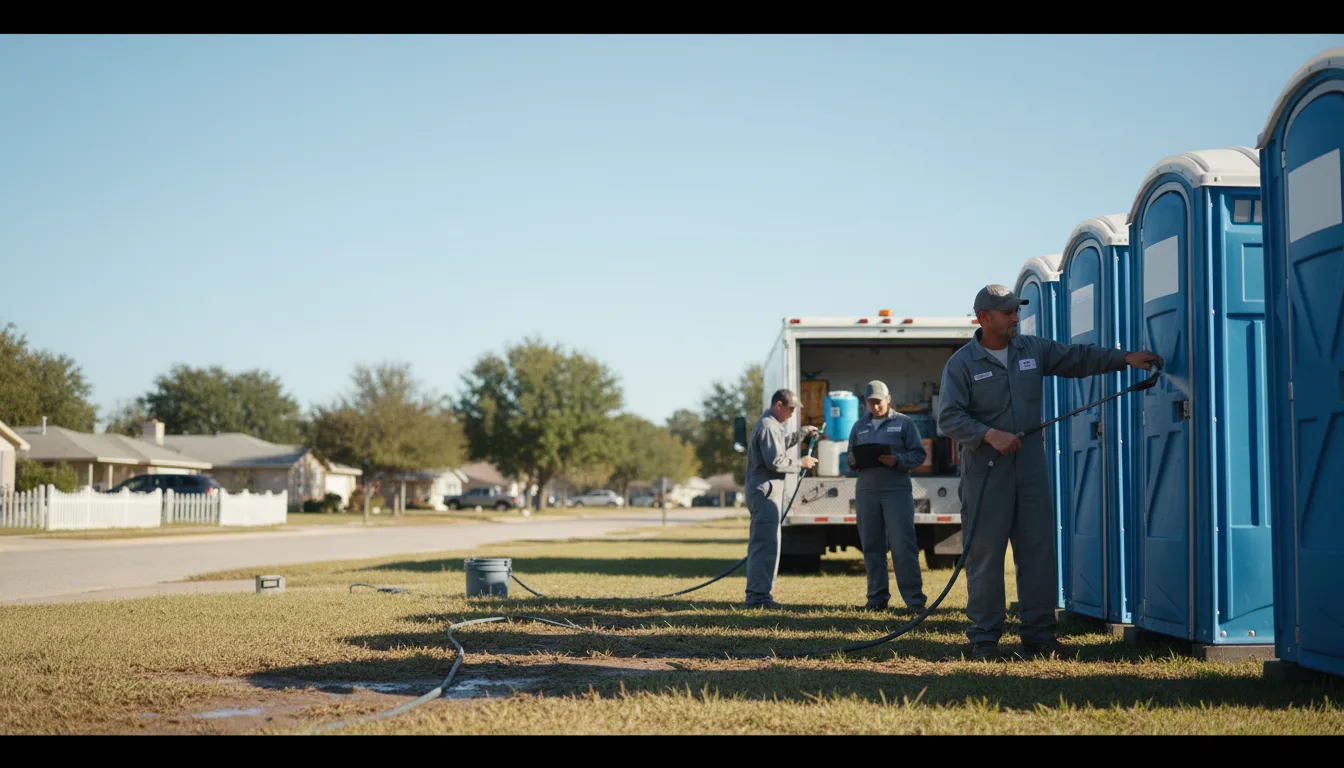Long-Term Portable Toilet Rental in Brewster, KS near me